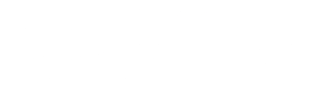 Logo Real del Bosque blanco