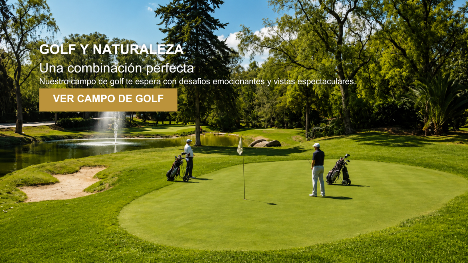 Cancha de Golf del Hotel Real del Bosque