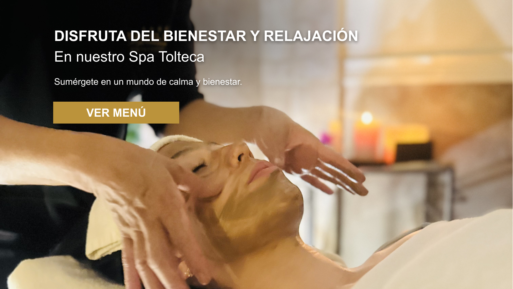 Tratamiento de Spa Tolteca en el Hotel Real del Bosque