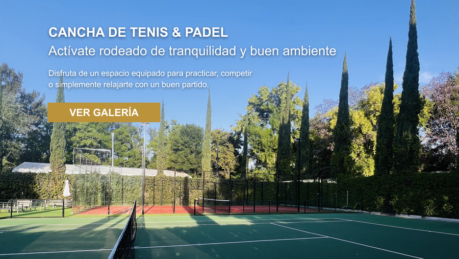 Cancha de Tenis y P&aacute;del del Hotel Real del Bosque